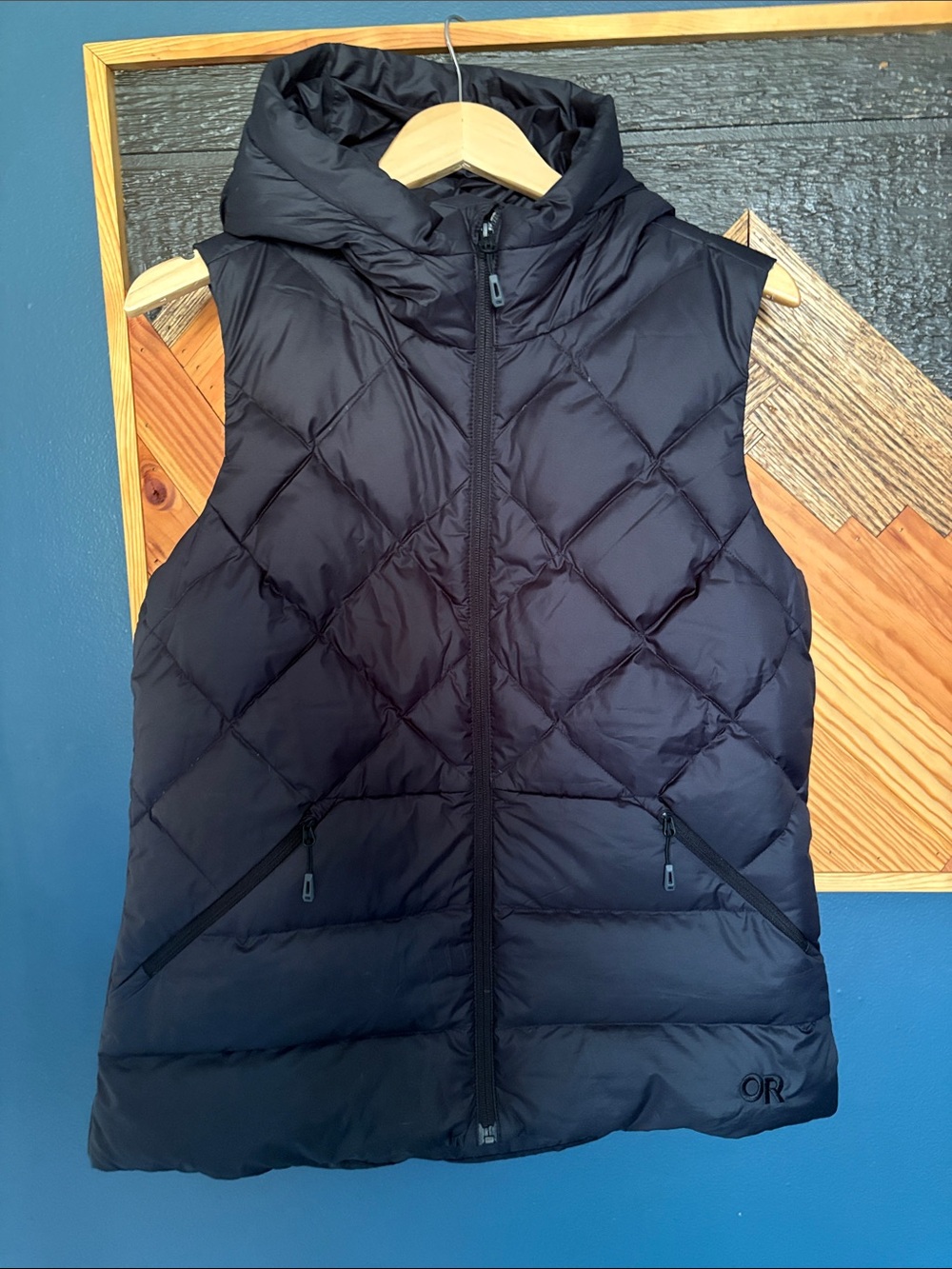 Outdoor Research Coldfront Down Hooded Vest